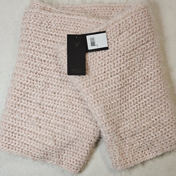 Guess Mohair Infinity Knit Scarf - SCC-52392 - Pink - Picture 1 of 4